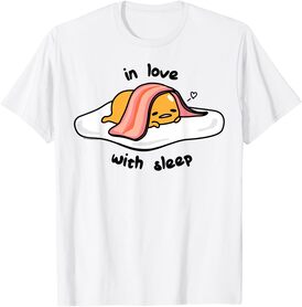 Gudetama In Love with Sleep Tee Shirt T-Shirt