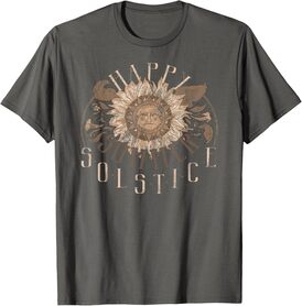 Earthy Happy Summer Solstice T-Shirt