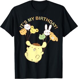 Pompompurin Its My Birthday T-Shirt