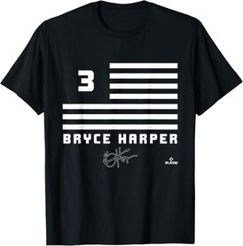 Bryce Harper Flag Name T-Shirt