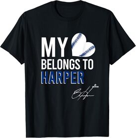 My Heart Belongs To Bryce Harper T-Shirt