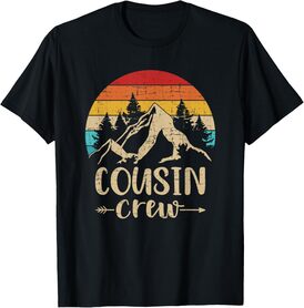 Vintage cousin crew summer camp mountains T-Shirt