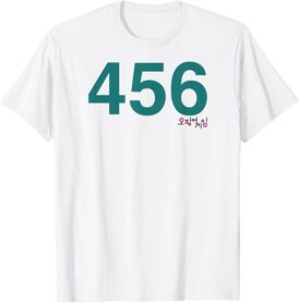 Squid Game Player 456 Costume T-Shirt