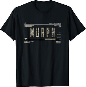 Murph Memorial Day Workout WOD badass military workout gift T-Shirt