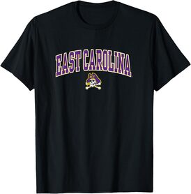 East Carolina Pirates Arch Over Officially Licensed T-Shirt