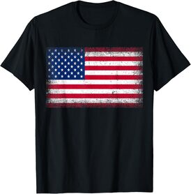 US Flag 4th of July USA Flag American Flag T-Shirt