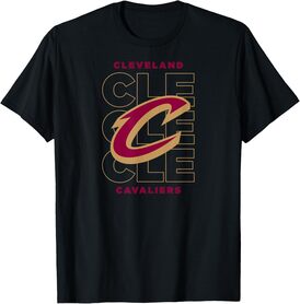 NBA - Cleveland Cavaliers Stacked City Logo T-Shirt