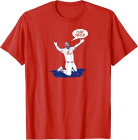 Bryce Harper - I Love Soccer - Philadelphia Baseball T-Shirt