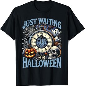 Halloween Summer Just Waiting For Halloween Summerween T-Shirt